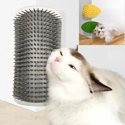 Groom Guru: Multifunctional Cat Scratcher and Grooming Tool