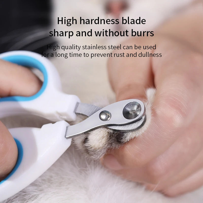 Clip & Care: Stainless Steel Pet Nail Trimmer